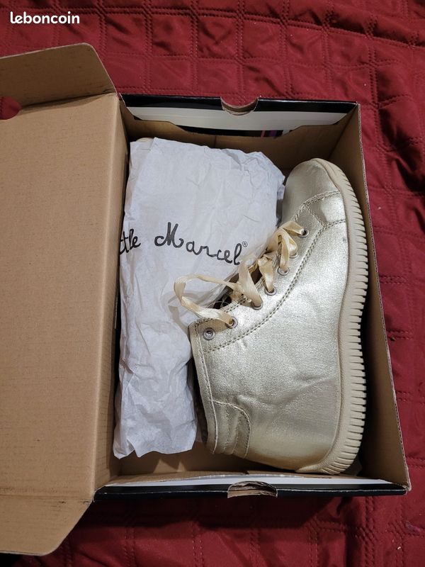 Chaussures dorées Little Marcel (image 4)