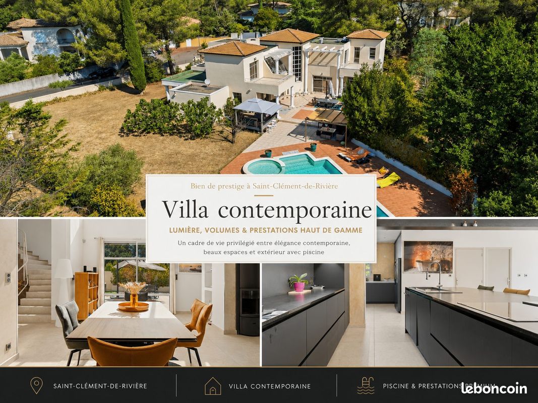 Maison 9 pièces 295 m² · à Saint-Clément-de-Rivière · 295 m² · 1 200 000 €