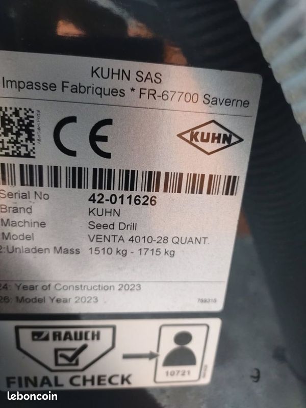Kuhn VENTA 4010-28 (image 7)