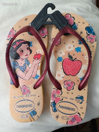 Tongs HAVAIANAS enfant reine des neiges Chaussures