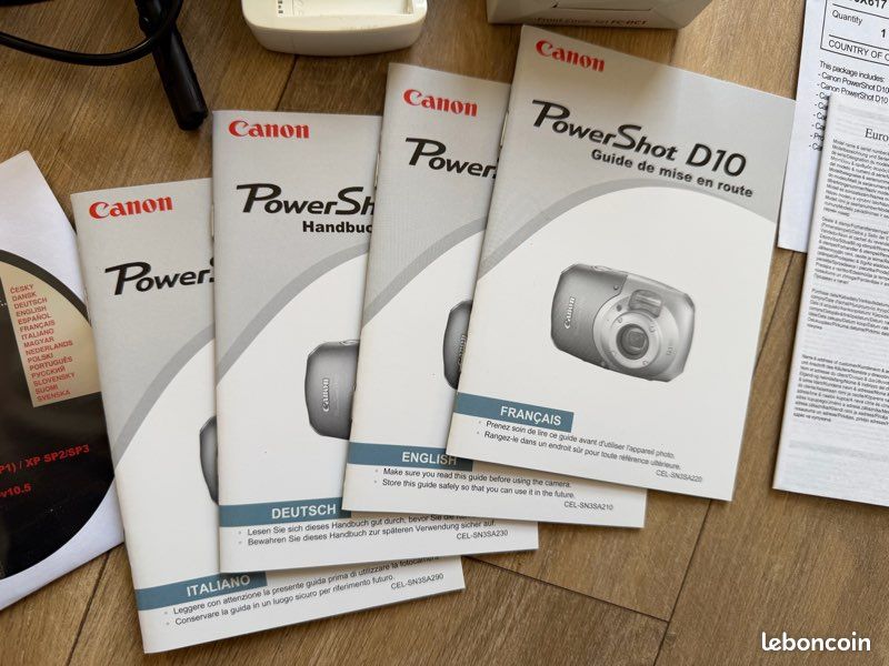 Appareil Photo Numérique CANON PowerShot D10 WaterProof (image 8)