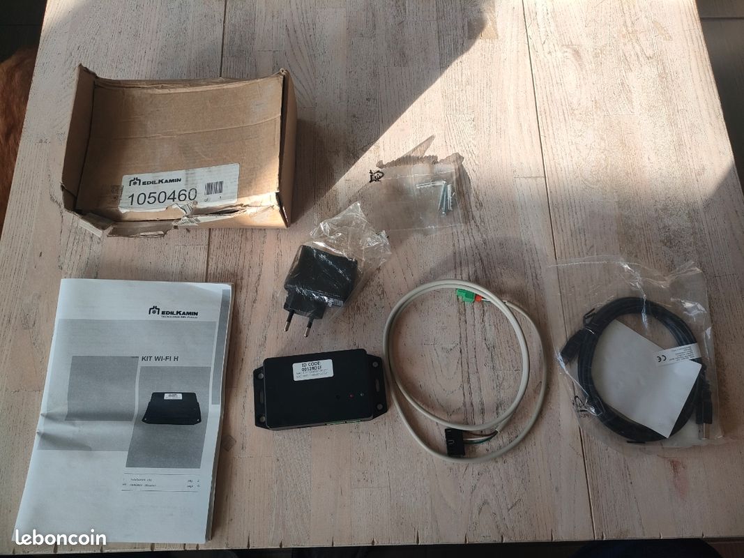 Kit WiFi H Edilkamin – Module Connecté Pour Poêle à Bois/pellets – Contrôle Par Application, Programmation, Température