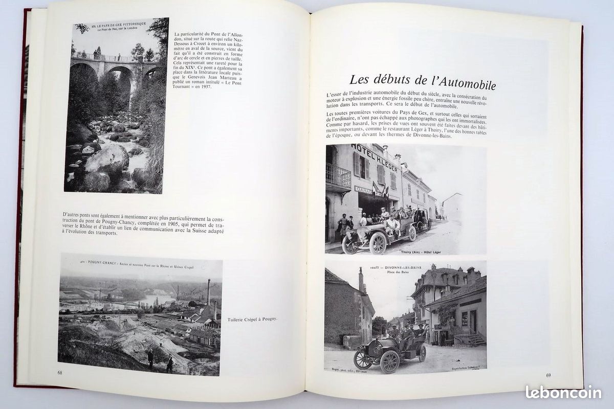 Le pays de Gex et la Vallée de la Valserine à la Belle Époque Ain Auvergne-Rhône-Alpes CPA (image 3)