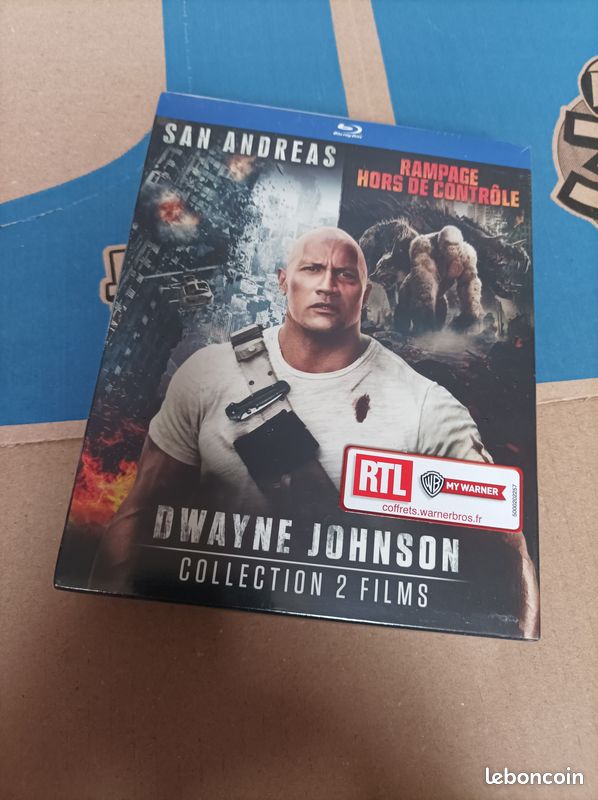 Rampe hors de contrôle+ san andreas coffret Bluray neuf (image 1)