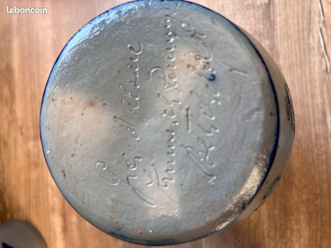 Service en grès d’Alsace carafe et chopes (image 7)
