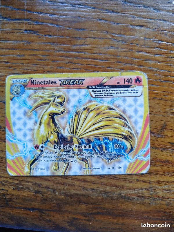 ninetales break pokemon card Ancient Mew – Pokemon (2000) Movie Promo 2000 main image 0