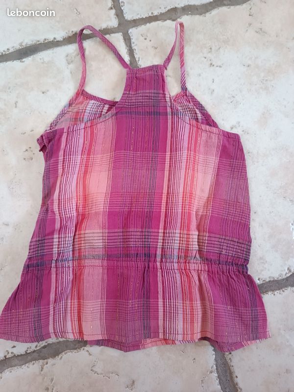 Tunique rose/lila - Carrefour - 7 ans (image 4)