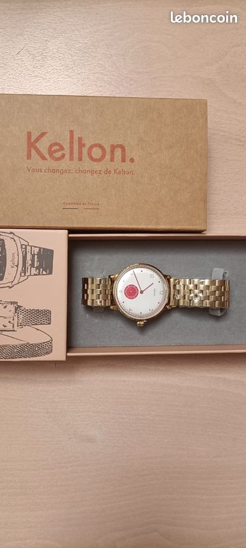 Montre femme kelton doré (image 1)