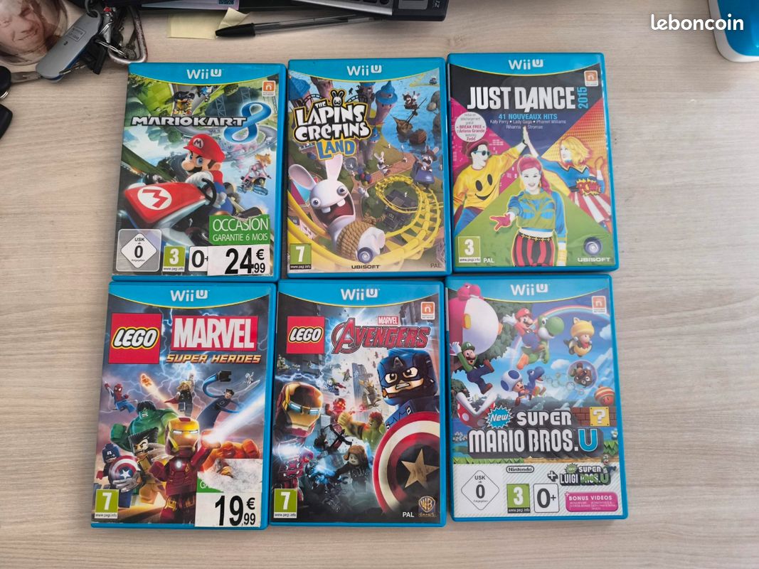 Lot jeux wii u (image 1)