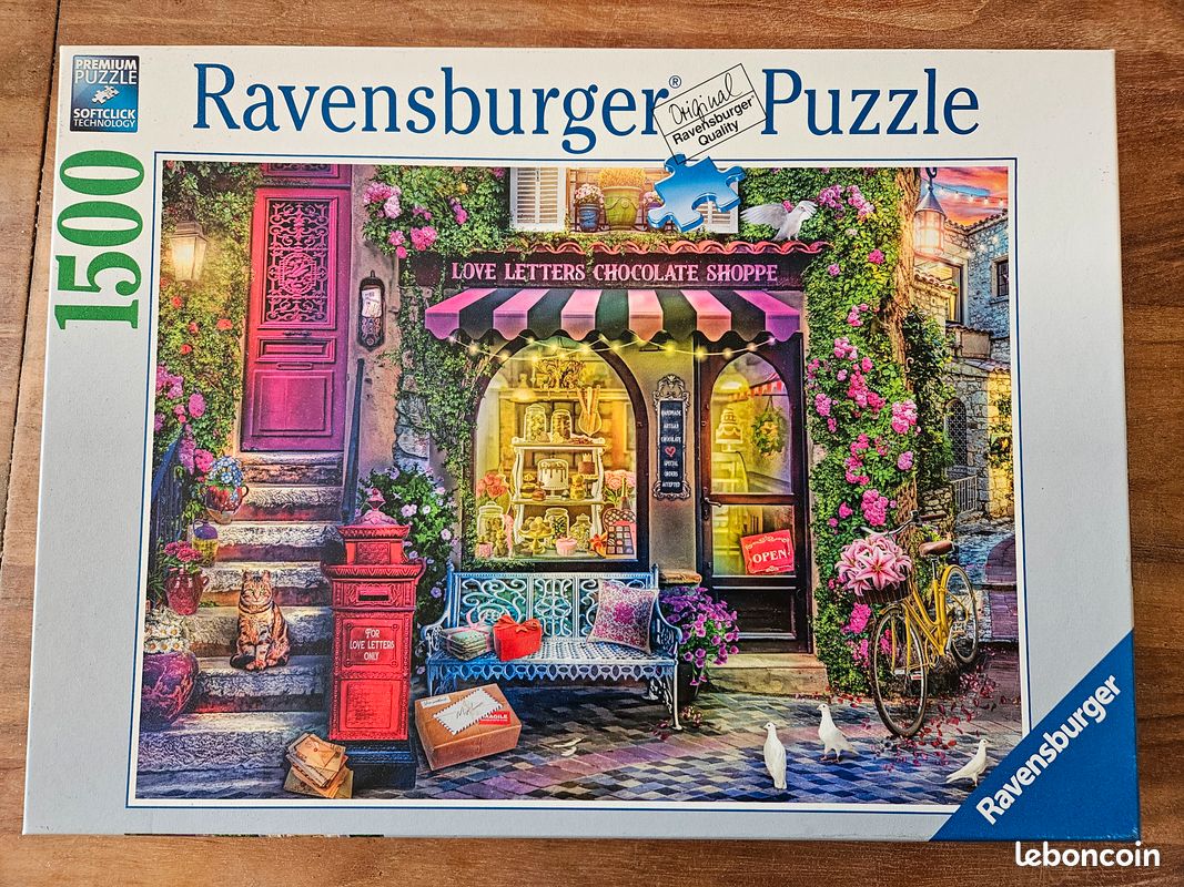 Puzzle Ravensburger 1500 Chocolaterie (image 1)