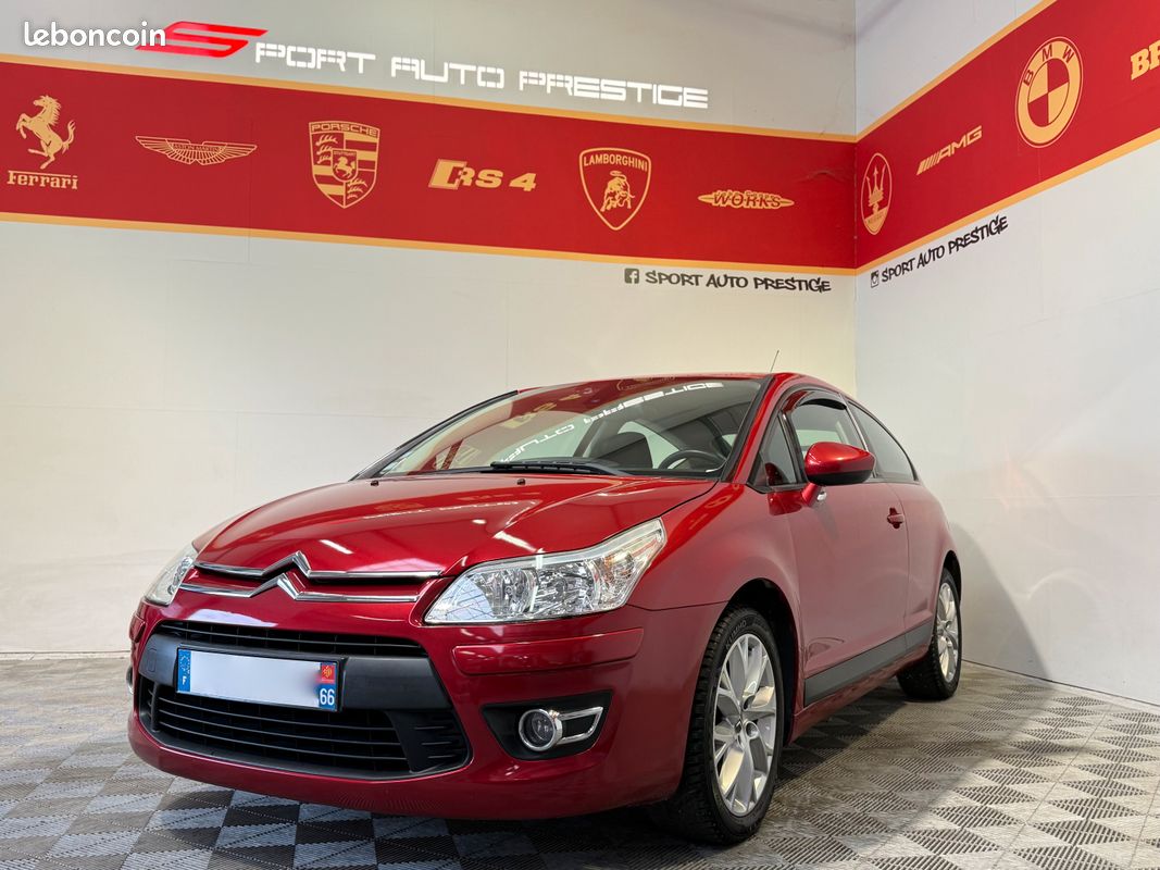C4 coupé 1.6 120cv limited édition ( visio et livraison possible ) (image 1)