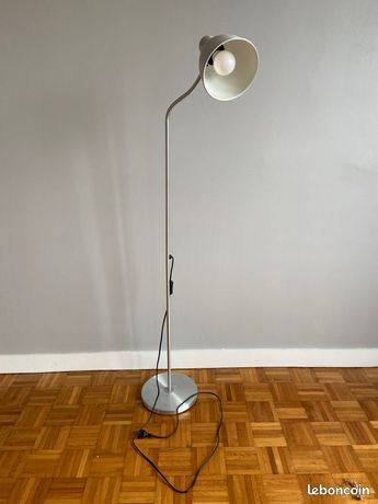 LERSTA Lampadaire/liseuse, aluminium - IKEA