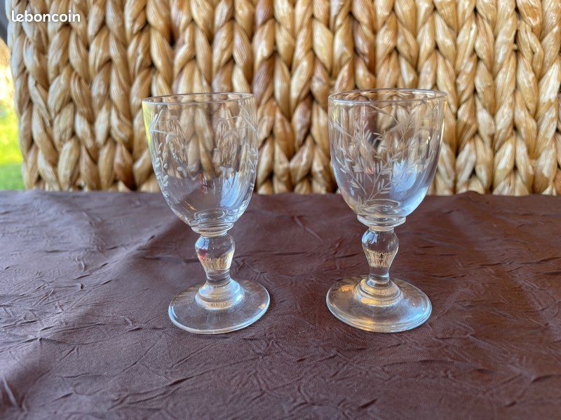 Les petits verres marguerites rétro Ensemble de 2 | Maison