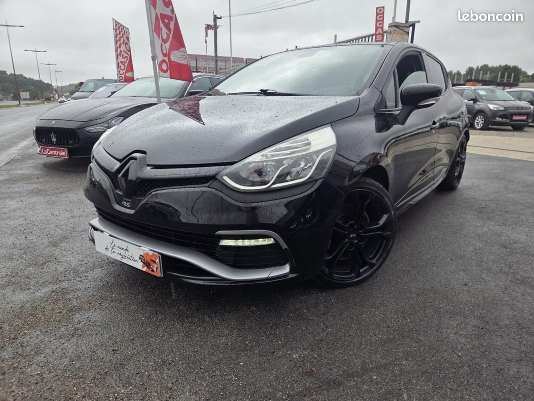 🏁 À VENDRE : Renault Clio IV RS 1.6 TCe 200 ch – 2014 (image 1)