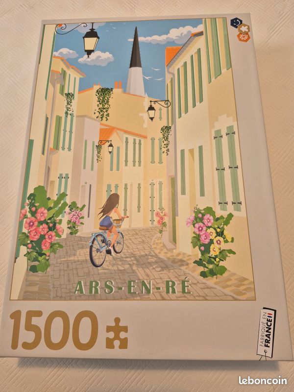 PUZZLE 1500 Pièces " Ars-En-Ré " (image 1)