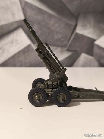 Dinky Toys - Model military vehicle - Dinky Toys 819 Obusier de 155 A.B