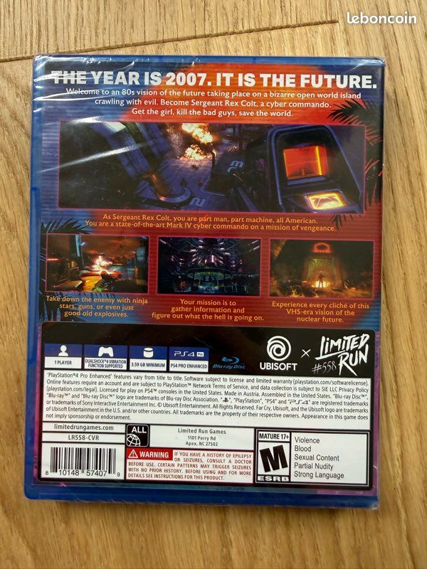 American Hero Ps4 Usa New  Game In English   Limited Run Games 465 0810105670554