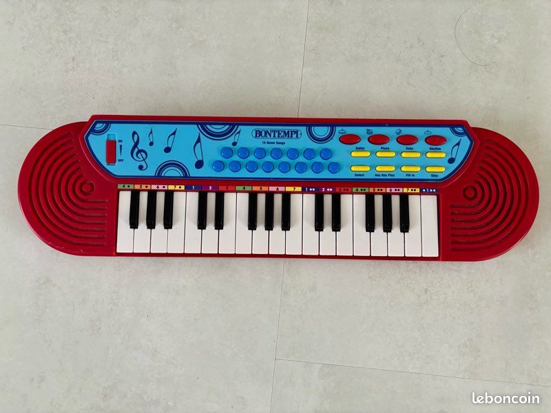 Clavier électronique Bontempi Musicpartner Junior - Vintage, Prêt à Jouer