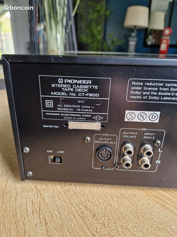 Pioneer Cassette d'occasion | Plus que 2 à -60