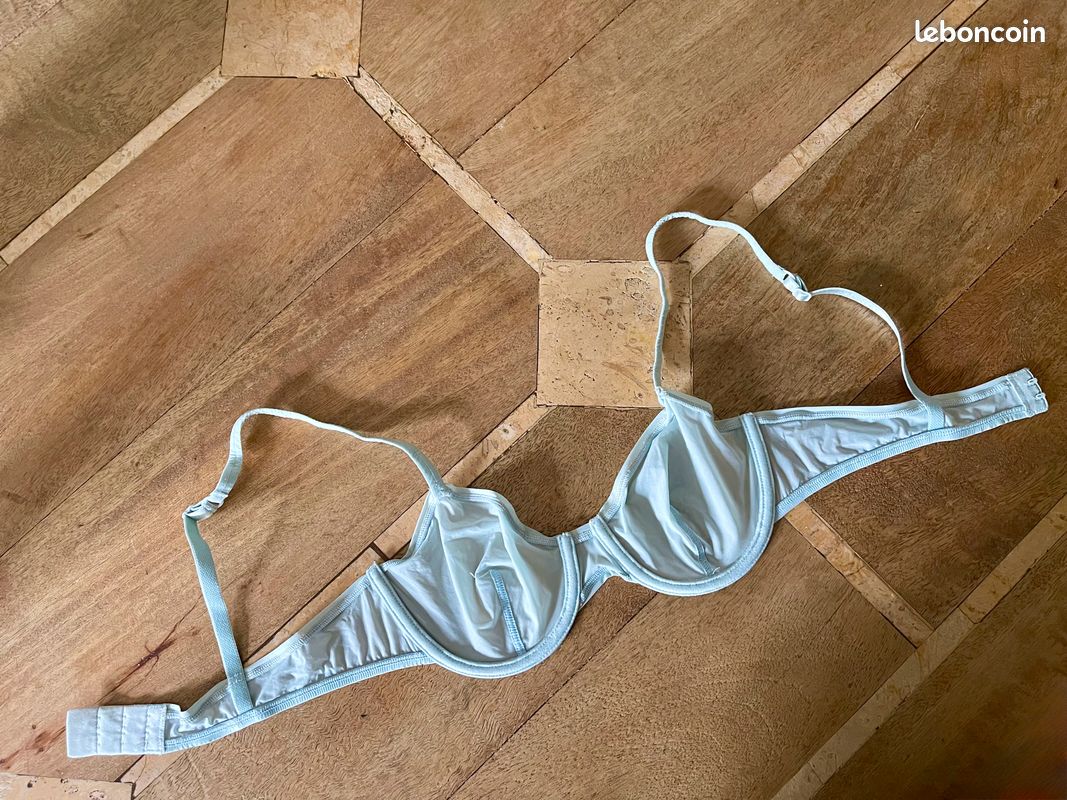 Soutien gorge ERES tulle Lumière bleu ciel 85 B (image 6)