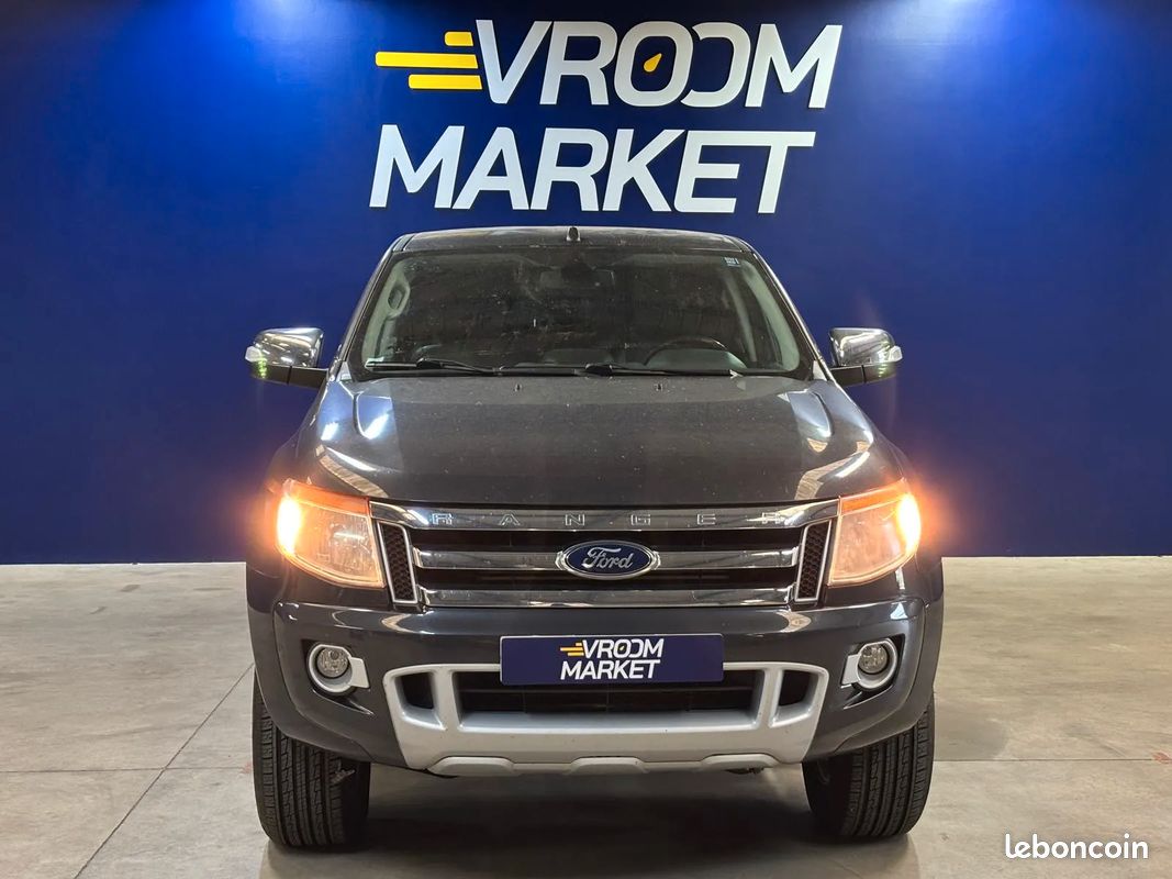 FORD Ranger 3.2 D 200ch LIMITED - 2015 - CarPlay - Suivi complet - Caméra de recul - Attelage - Sièges Chauffants (image 8)
