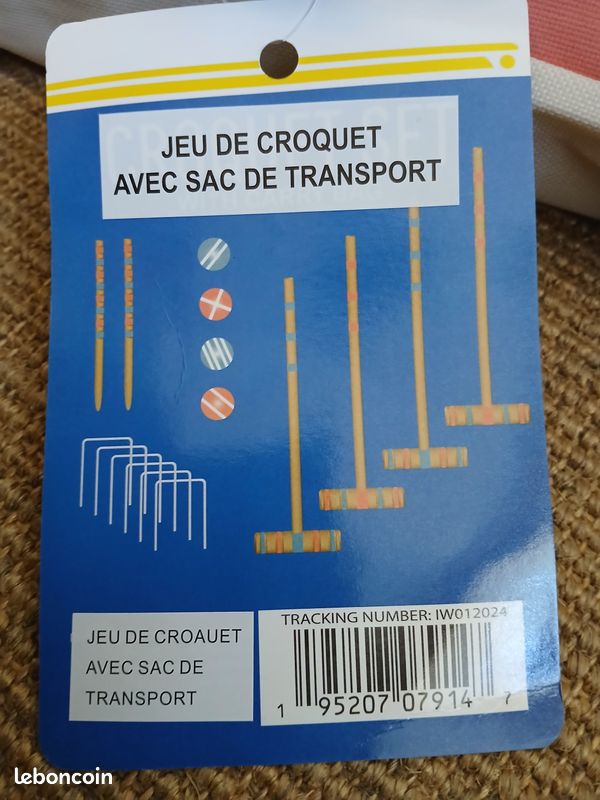 Sac De Transport Pour Croquet – Grand Modèle 102 Cm Pour 6 Joueurs, En Nylon Robuste, Compartiments Multiples
