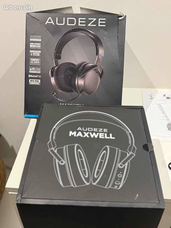 Audeze Maxwell – Casque gaming sans fil – Neuf (image 1)