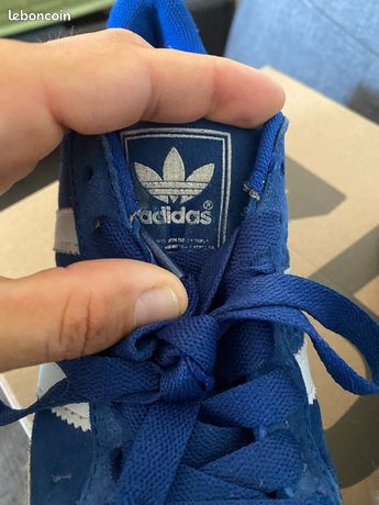chaussure superstar superstar adidas femme bleu