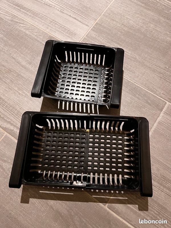 Paniers rangement alimentaire extensible frigo (image 1)