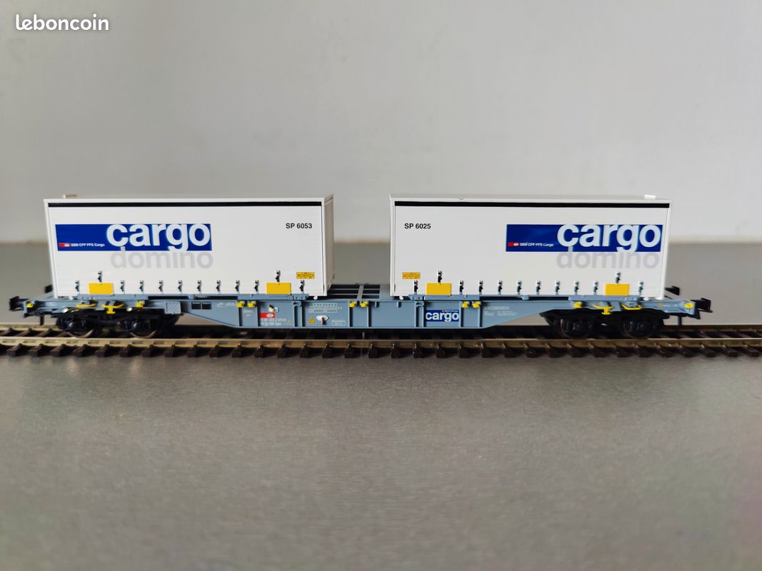 Wagon porte conteneur T3 type Sdgmns, Rail Cargo Austria, ÖBB