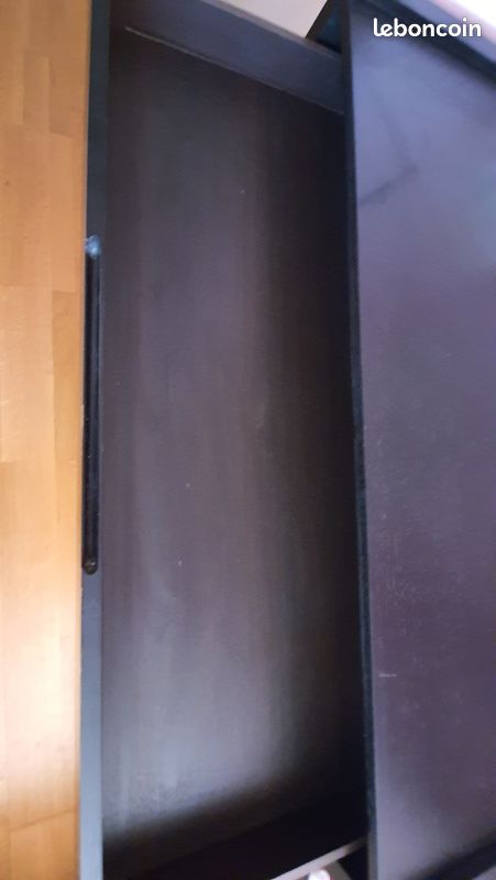 2 chevets et commode design chene Wengé (image 10)