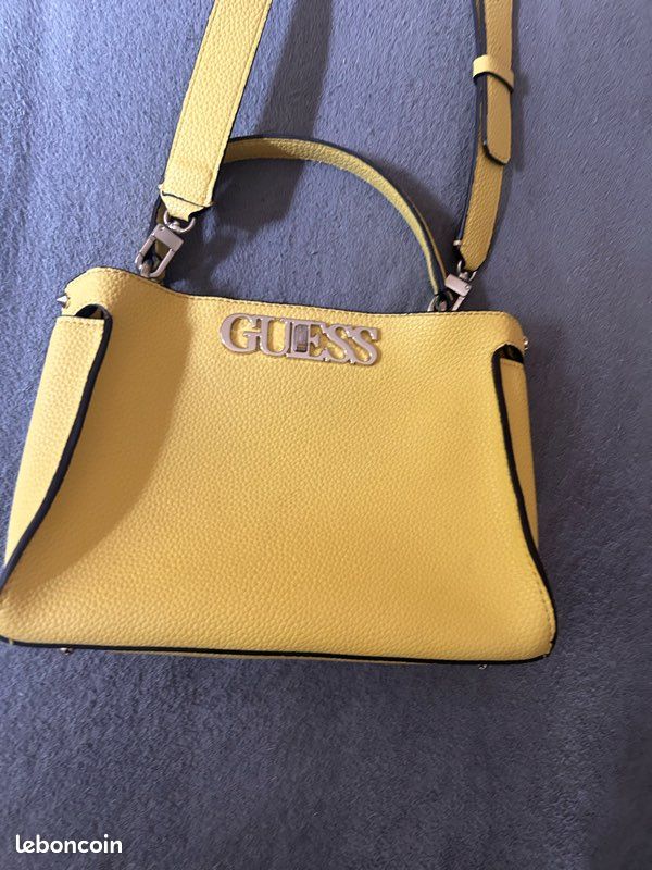 Sac à main jaune, Guess Accessoires Bagagerie