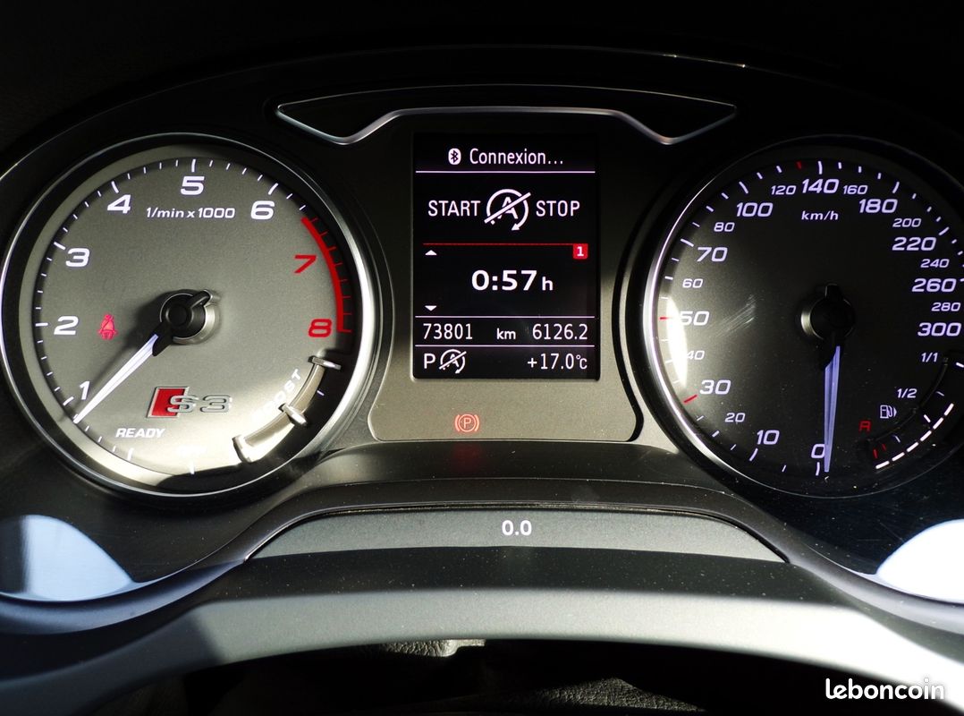 AUDI S3 SPORTBACK 2.0 TFSI 300 CH QUATTRO S-TRONIC BVA (ORIGINE FRANCe) (image 9)