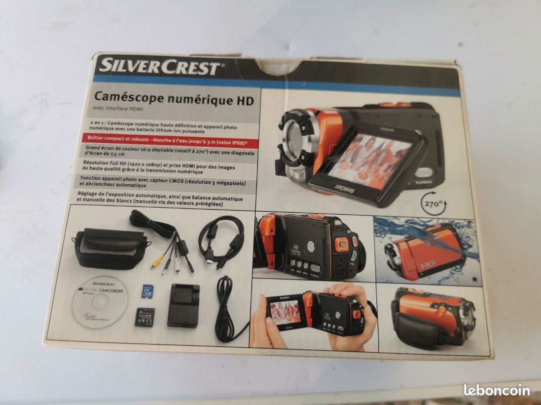 Caméscope numérique hd silvercrest (image 1)