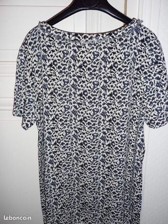 Pull Blouse Comptoir Des Cotonniers Taille 34 - Imprimé Léopard Marron - Neuf Avec étiquettes
