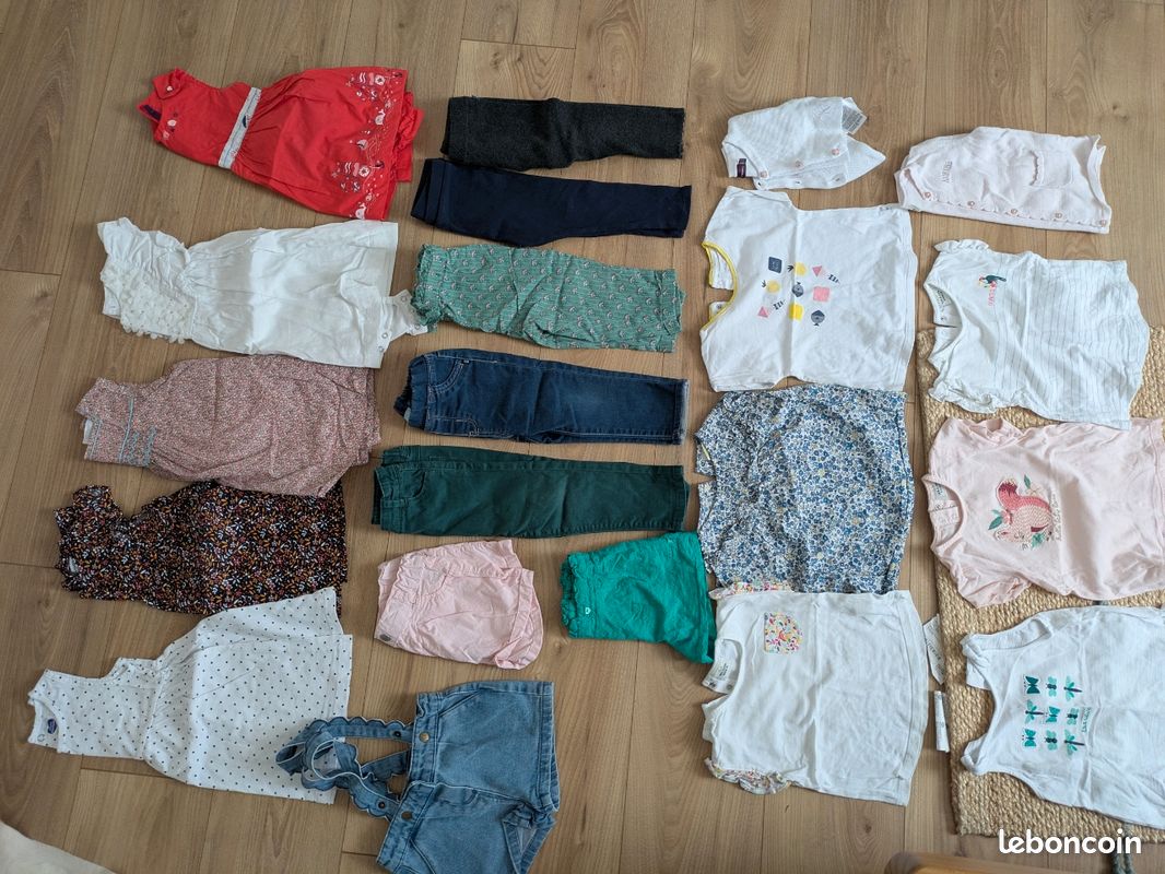 Lot vêtements fille 18 mois (image 1)