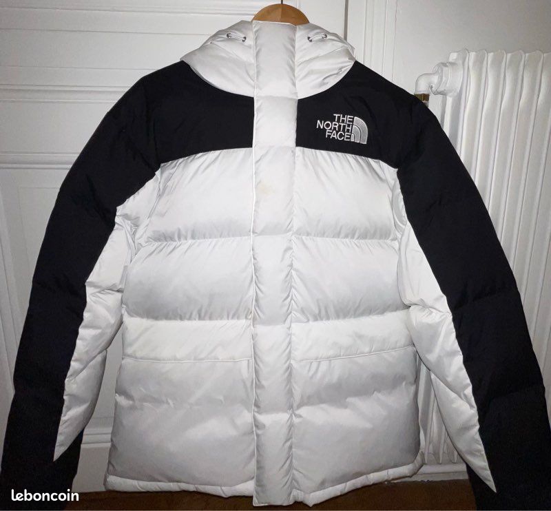 Doudoune The North Face Noir Et Blanche Doudoune Bicolore Saikura