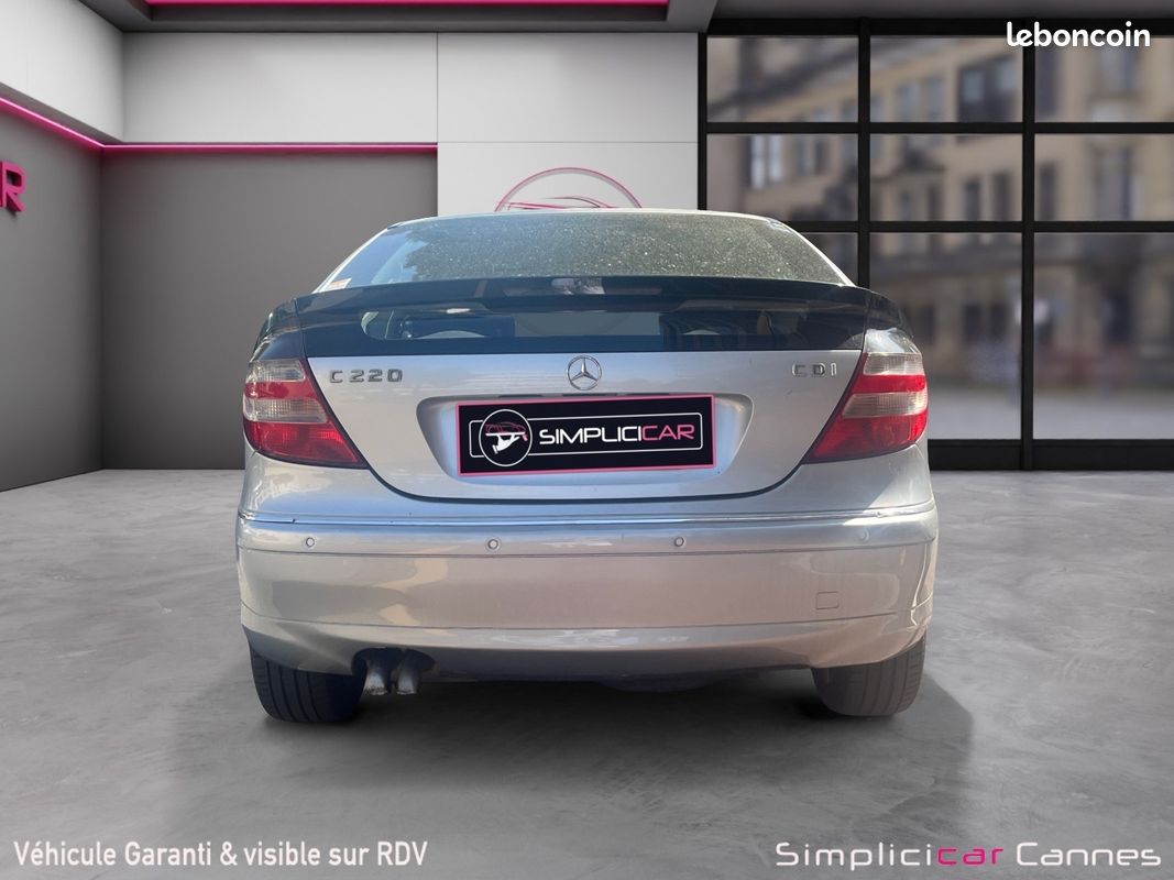 MERCEDES CLASSE C 220 COUPE SPORT 150Ch Garantie 12 mois (image 7)