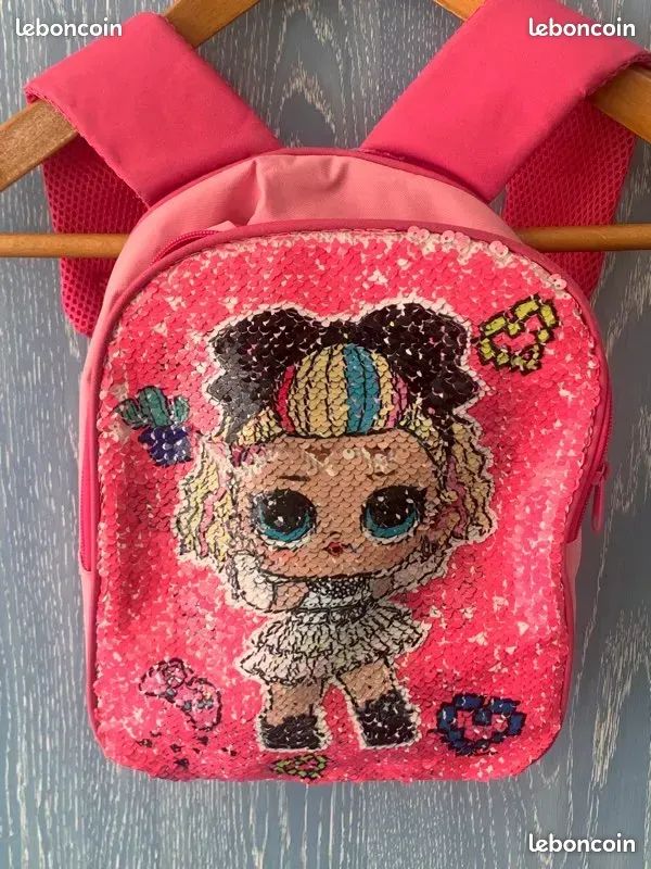 Sac à dos sequins fille Accessoires Bagagerie