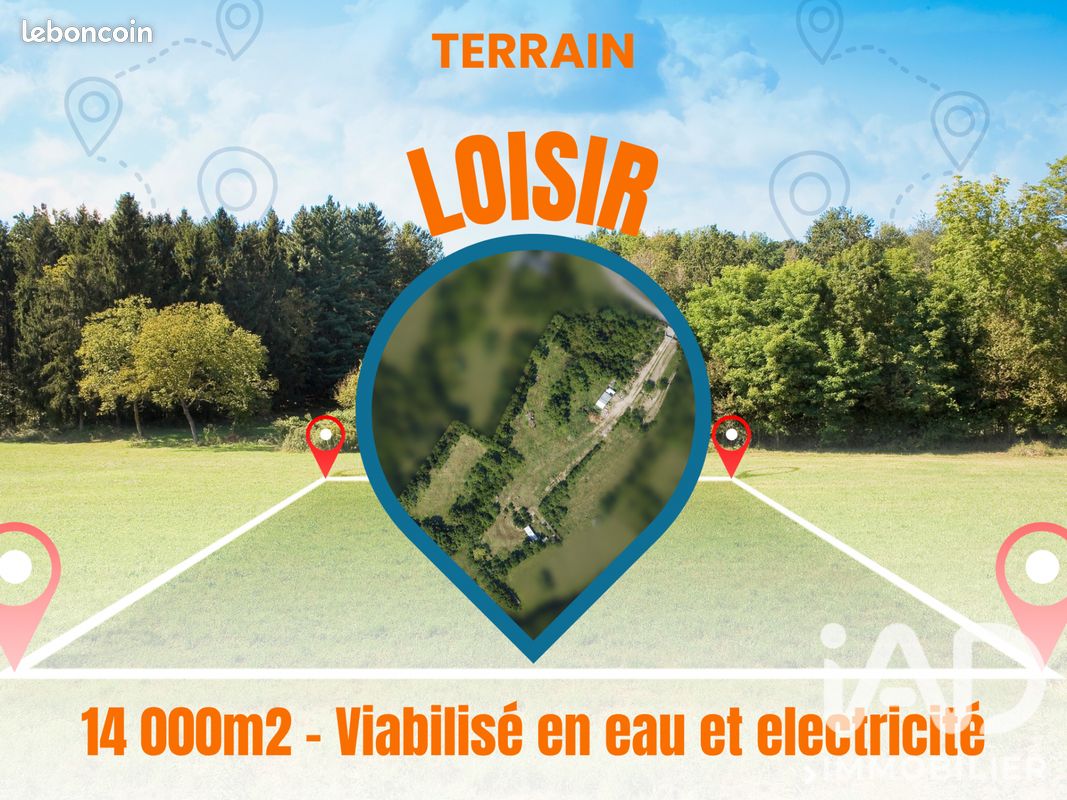 Terrain 14000 m² · à Chaumes-en-Brie · 14 000 m² · 89 500 €