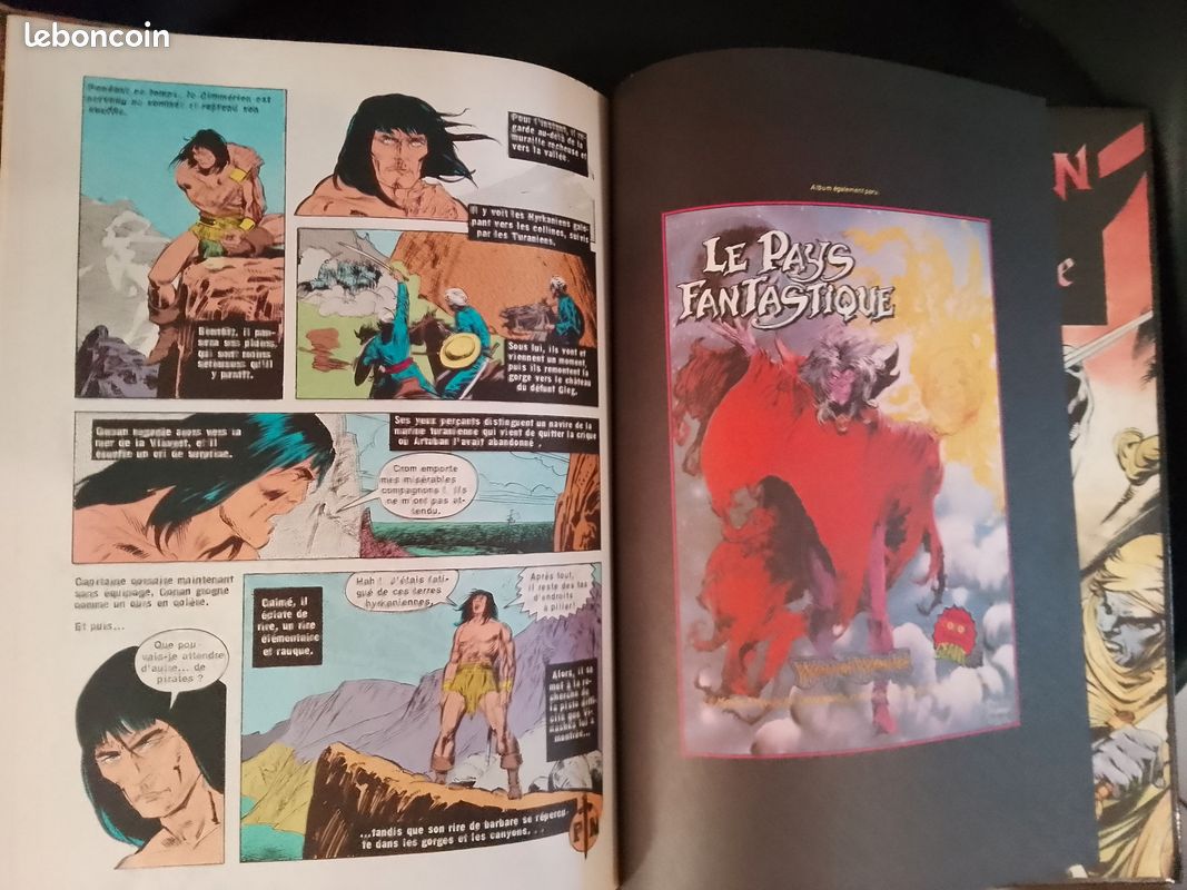 Album bd Conan Artima Color Marvel Géant numéro 8 La vallée des vampires 1981 (image 5)