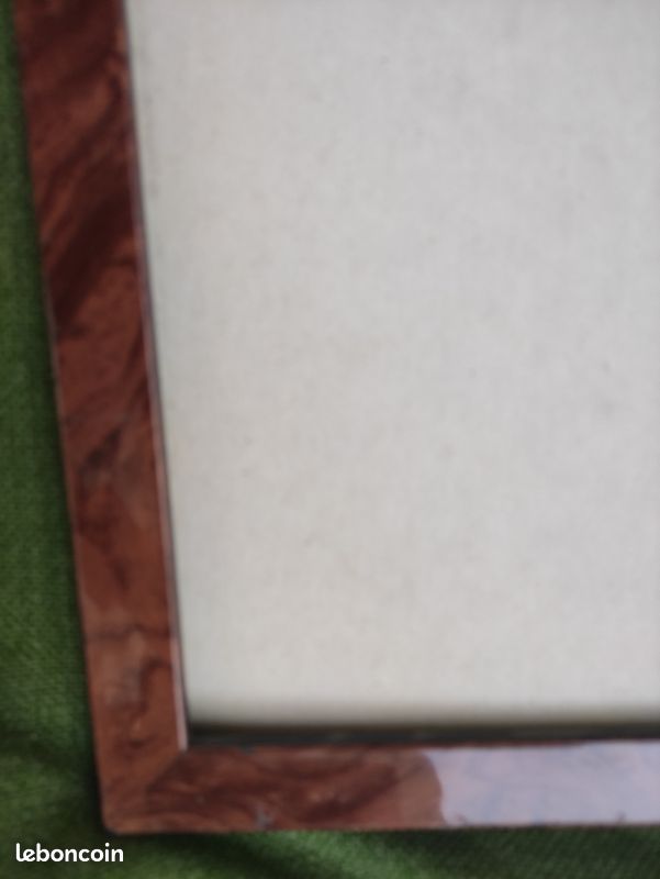 Vends cadre marron pour tableau ou photo (image 1)