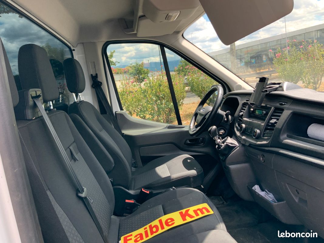 Ford Transit Dépanneuse an 2021 Tdci 130 cv / 1 er main /21 990 ttc tva récupérable prix canon (image 4)