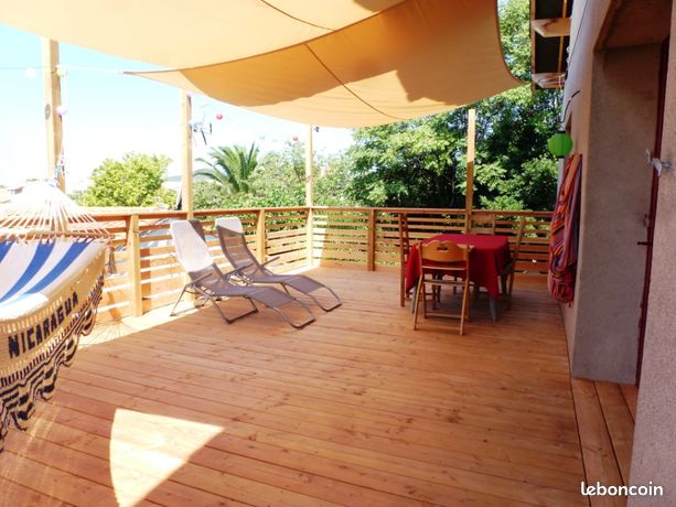 Maison à louer centre ville Frontignan, 4 piéces 3 chambres 85 m2 2sb terrasse jardin parking privatifer