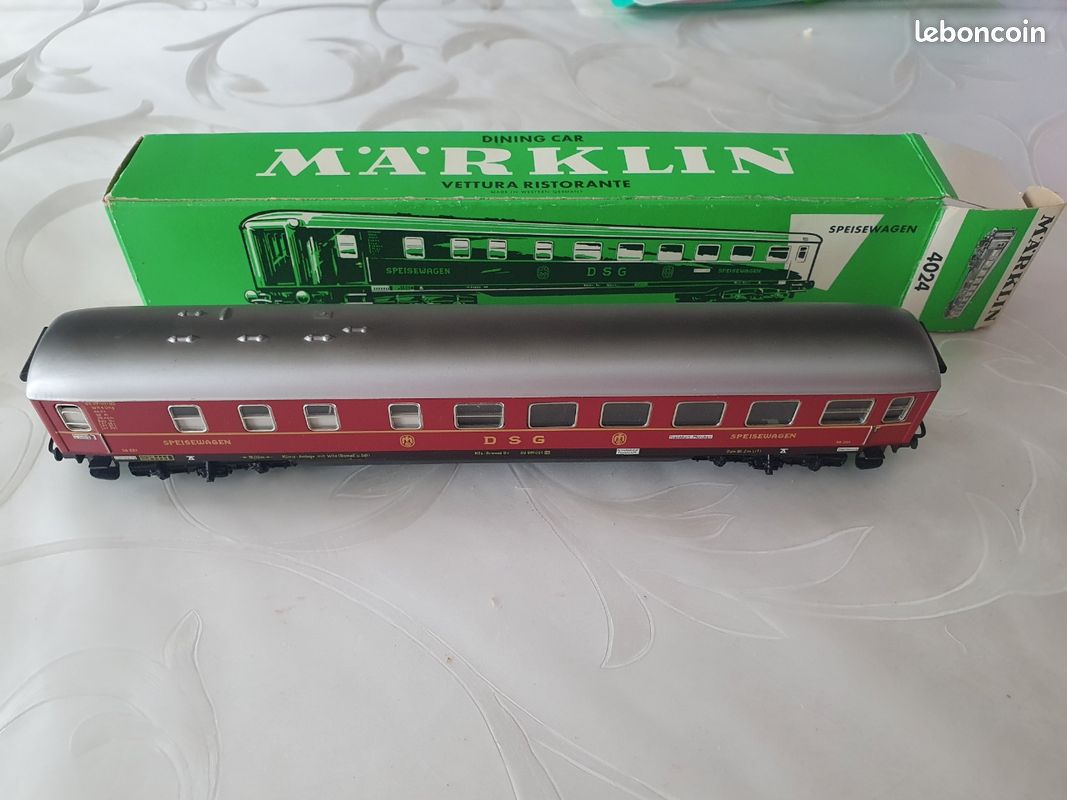 Märklin SBB Krokodil HO mit 3 Trafos, 40 Schienen, 11 Wagen | Acheter