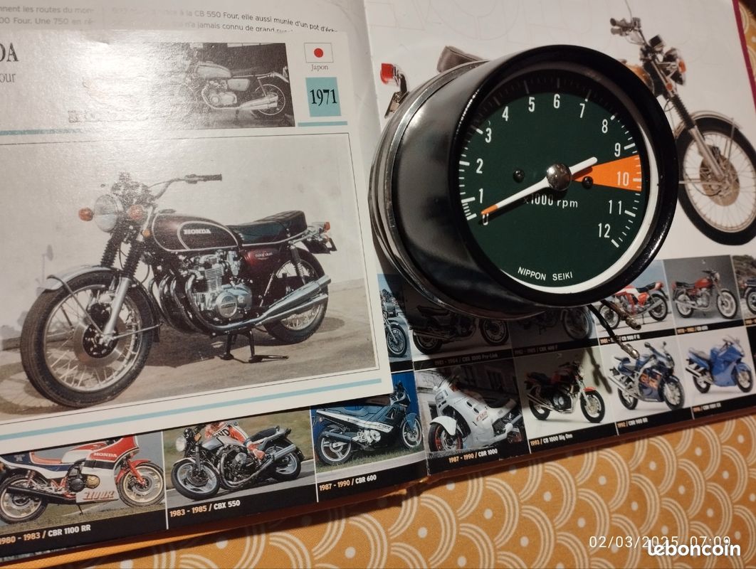 COMPTE-TOURS HONDA CB FOUR 400 CODE 5937