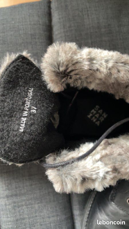 Paire de bottines noires San Marina 37 val2 (image 10)