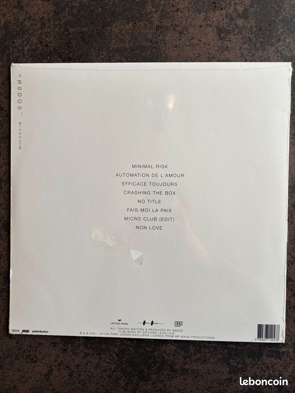 NSDOS micro club 2021 LP (33T) TECHNO HOUSE ELECTRO (image 2)