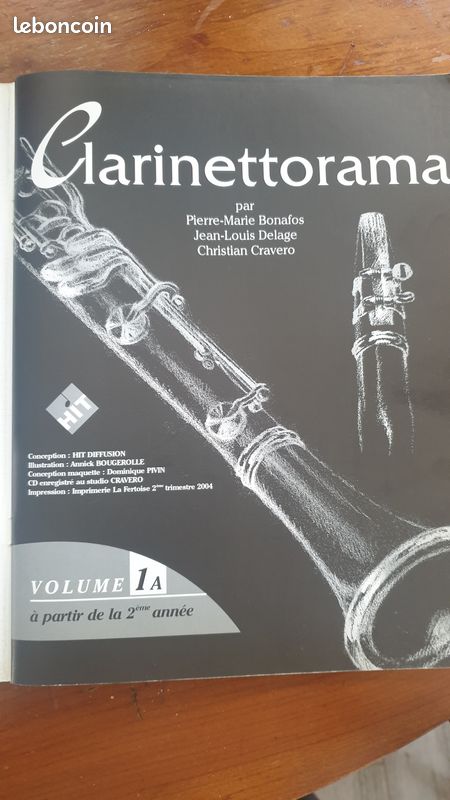 Répertoire pour clarinette Clarinettorama (image 3)