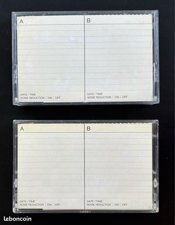 Lot De 7 Cassettes Audio Vierges TDK CDing2 90 - Neuves Sous Blister
